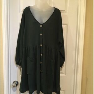 Comfortable Waffle Weave Dress Size XL